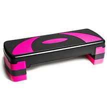 Adjustable Aerobic Stepper 78cm, 3 Levels (10/15/20cm - 4&#39;&#39;/6&#39;&#39;/8&#39;&#39;) Exe... - $134.09