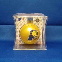 Indiana Pacers Logo Glass Christmas Ball Ornament Sport Collector NBA in... - £10.94 GBP
