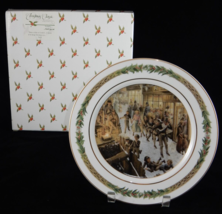 Department 56 Christmas Classic Collector Plate ~ No. II Down a Slide ... - £23.73 GBP