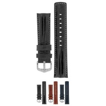 HIRSCH Professional Leather Watch Strap - Genuine Leather Padded Stitched - Wate - £78.31 GBP