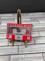 Maxell UR-60 Normal Bias Audio Cassette Tape (60 min) NEW - €7,75 EUR