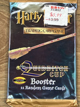 Wizards of The Coast Harry Potter Trading Cards Quidditch Cup Booster Pack - $7.25