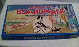 Vintage Advance to Boardwalk 1985 Parker Brothers Monopoly Spin-Off - £13.94 GBP