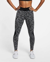 Women&#39;s Nike Pro HyperWarm Waistband Tights, 933305 010 Multiple Sizes Black/BLK - £52.24 GBP