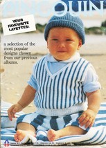 Vtg Pingouin Popular Baby Layettes From Previous Albums Knit Patterns Birth-18M - $18.99