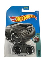 Hot Wheels Tooned Chrysler 300C Dark Gray w/Large Black 5 Spokes #126/365 - $4.02