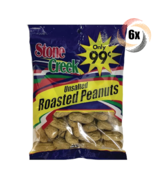 6x Bags Stone Creek Quality Unsalted Roasted Peanuts | 2.25oz | Fast Shi... - $24.51 CAD