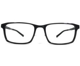 Flexon Eyeglasses Frames EP8008 001 Black Gray Rectangular Full Rim 55-1... - £54.84 GBP