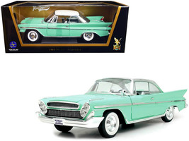 1961 DeSoto Adventurer Light Green with White Top 1/18 Diecast Model Car... - £60.37 GBP