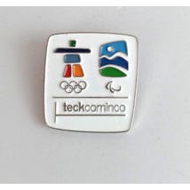 Vintage Teckcominco Colorful Olympics Lapel Hat Pin - $8.42