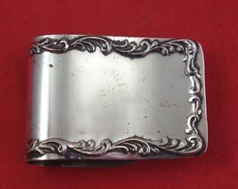 An item in the Antiques category: Number 27 by Kirk Sterling Silver Napkin Clip 1 3/4" x  1 1/4"