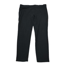 Liz Claiborne Pants Womens L Black Ankle Leggings Pull On Elastic Waist ... - £22.47 GBP