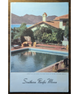 Vintage 1940&#39;s Southern Pacific Railroad Menu Hotel Playa De Cortes - $37.80 CAD