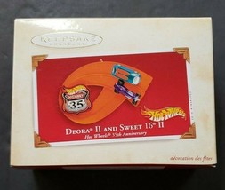 Hallmark Hot Wheels Deora II &amp; Sweet 16 II Christmas ornament - $8.96