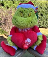 New Grinch ANIMATED Plush Fan Merry Grinchmas Propeller Music and lights... - £35.05 GBP