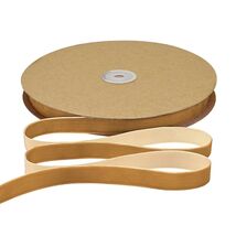 Simplegoal Khaki Velvet Ribbon 5/8in x 25yd Nylon Ribbon for Crafts - $197.14 MXN