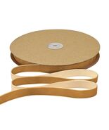 Simplegoal Khaki Velvet Ribbon 5/8in x 25yd Nylon Ribbon for Crafts - $14.91 CAD