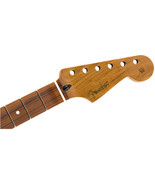 Genuine Fender Roasted Maple Stratocaster Neck 9.5&quot; Pau Ferro C Shape - £460.63 GBP