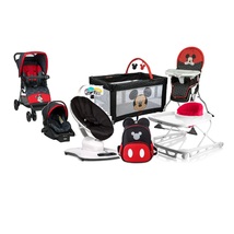 7pc Disney Mickey Complete Baby Gear Bundle, Travel System, Play Yard, Swing &amp; D - £1,038.96 GBP