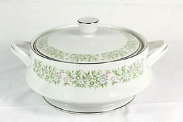 Taihei Porcelain Round Covered Casserole Dish Lidded Handled Springtime ... - £19.45 GBP
