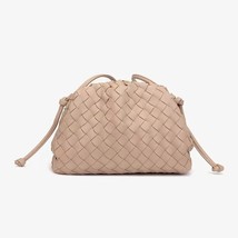  Ladies  Bag High Quality Woven Cloud Bag Designer Messenger Bag Ladies Clutch S - £156.70 GBP