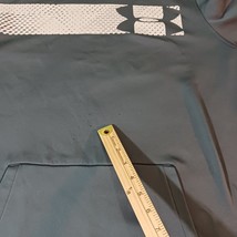 Under Armour Coldgear Hoodie Gray Pullover Sweatshirt Men's Small Loose Size XL image 3