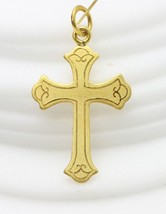 22k sold solid gold cross handmade   #B5 - £357.76 GBP