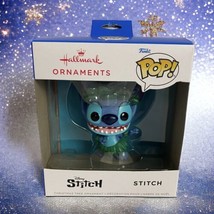 2023 Funko POP Hallmark Christmas Tree ornament Disney Lilo Stitch Hula Dancing - £13.15 GBP