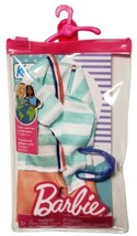 Barbie Ken doll Fashion Pack Cardigan Top Shorts Face Mask 2021 Mattel HBV39 - £8.53 GBP