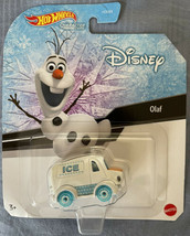 New 2020 Hot Wheels Disney Character Cars OLAF Die Cast Metal Frozen &amp; Frozen 2 - £7.18 GBP