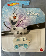 New 2020 Hot Wheels Disney Character Cars OLAF Die Cast Metal Frozen &amp; F... - £7.04 GBP