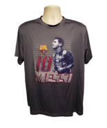 FC Barcelona FCB Lionel Messi 10 Adult Gray XL Football Soccer Jersey - €21,32 EUR