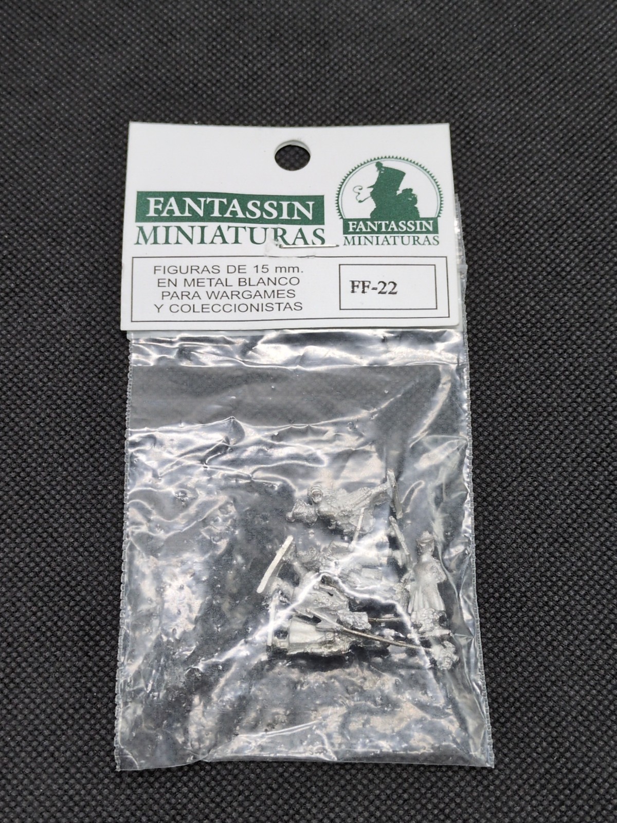 Fantassin Miniatures 15mm Infantry Drum Regiment Metal Miniatures FF-22 - $24.74