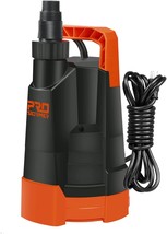 Clean Water Pump, Prostormer 1HP 3430GPH Portable Household Submersible Utility - £51.90 GBP