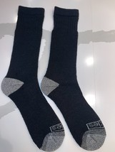 Dickies Steel Toe Crew Performance Thermal Mens Wool Blend Socks Black Size 6-12 - £8.19 GBP