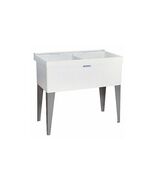 Mustee 27F Double Bowl Laundry Tub - $4,466.98 MXN