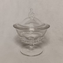 Fostoria Century Candy Dish with Lid Clear 6&quot; H x 5&quot;  2630 Sweets Jar - £23.14 GBP