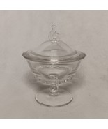 Fostoria Century Candy Dish with Lid Clear 6&quot; H x 5&quot;  2630 Sweets Jar - £22.86 GBP