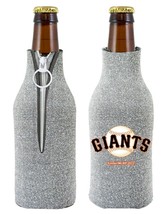 San Francisco Giants MLB Glitter Zip Up Insulator Bottle Holder Koozie C... - £7.54 GBP