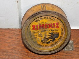 Vintage Simoniz Empty Seven Ounce Can - $23.76