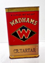 Wadhams Cream Tartar Spice Tin Portland Oregon 4 oz - $18.32