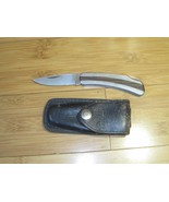 Klien Tools 44034 Pocket Knife With Leather Sheath - $24.75