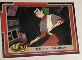 Star Trek Trading Card Sticker #171 Practical Joker - £1.95 GBP