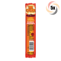 5x Sausages Fire Cracker Original Giant Red Hot Pickled Sausage | 1.7oz | - £13.04 GBP