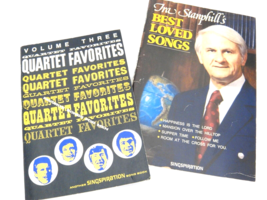 Gospel Song Books Ira Stanphill Best Loved Singspiration Quartet Favorites Lot 2 - £10.67 GBP