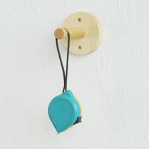 Handmade Coat Hang Hook Single Prong Sanded Wooden Clothes Storage Eco F... - £9.04 GBP