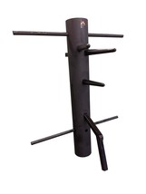 Traditional PVC Wing Chun Dummy w/Hardwood Offset Arms &amp; Leg NO STAND - £776.61 GBP