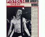 Sex Pistols Chaos Bob Gruen&#39;s Works Japan Photo Book John Lydon Sid Vicious - £69.36 GBP