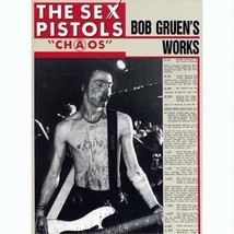 Sex Pistols Chaos Bob Gruen&#39;s Works Japan Photo Book John Lydon Sid Vicious - £68.93 GBP