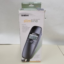 NEW Uniden Black Slimline Corded Phone (1100BK) - $18.39